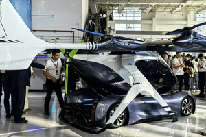 Xitoyda haydovchisiz uchar avtomobil prototipi namoyish etildi