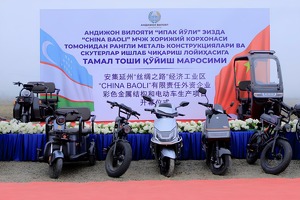 China Baoli построит в Андижане завод по выпуску цветных металлоконструкций за $200 млн
