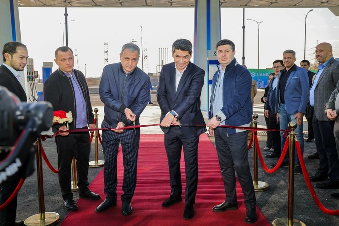 saneg, автозаправка, азс