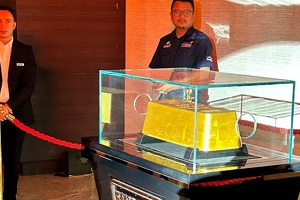 Dubayda dunyodagi eng katta oltin quyma namoyish qilindi