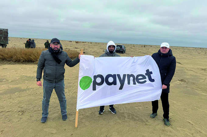 Paynet и UNDP организовали поездку на Аральское море для посадки саксаула