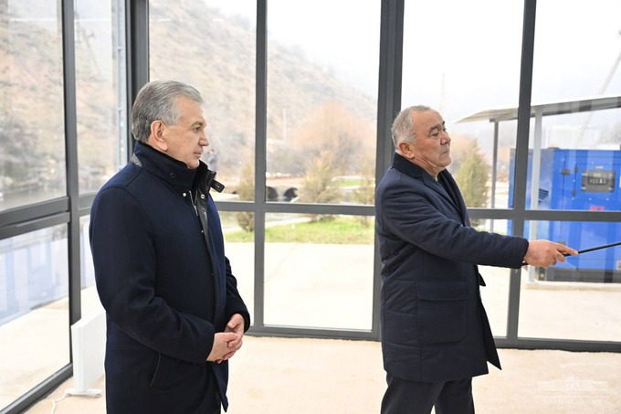 бостанлык, гидроэлектростанция, капсульный отель, угам, шавкат мирзиеев