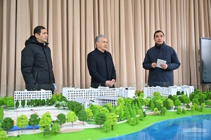Президент ознакомился с проектами «Чарвакские ворота» и Ugam River в Бостанлыке