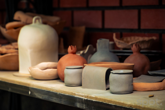 cheateu колхоз, керамика, мастерская