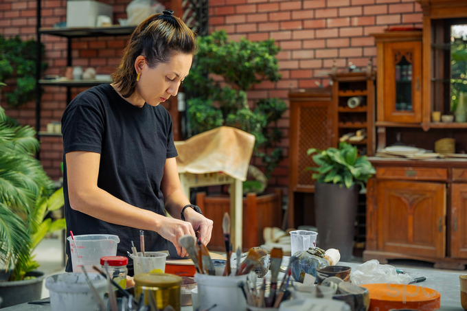 cheateu колхоз, керамика, мастерская