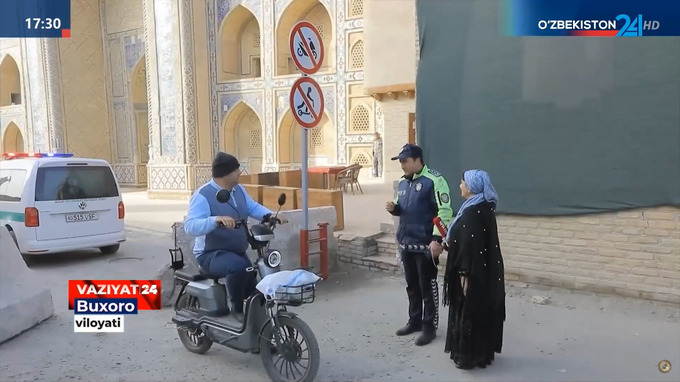 бухара, мопеды, пдд, скутеры