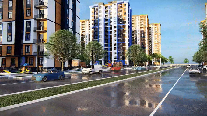 ангрен, сити, строительство