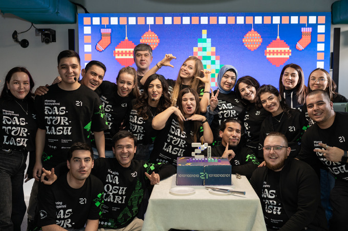 School 21 в Узбекистане отпраздновала свой первый день рождения