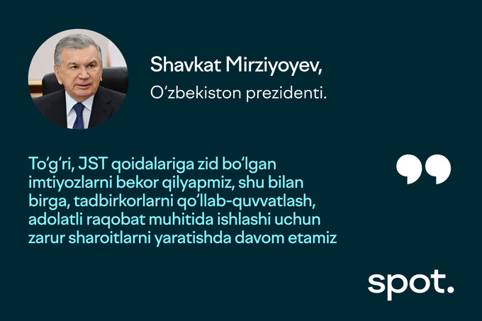 bojxona posti, jahon savdo tashkiloti, jst, kambag‘allik, nazorat o‘tkazish punkti, prezident, shavkat mirziyoyev