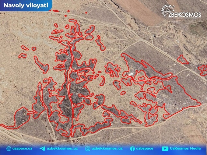 мусорный полигон, отходы, узбеккосмос, экология