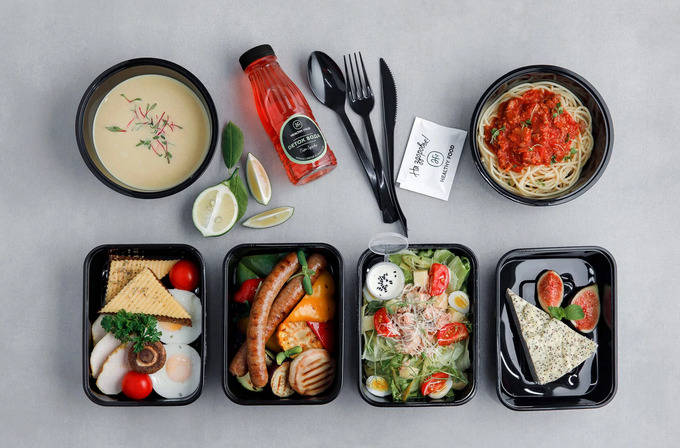 готовая еда, сервис доставки