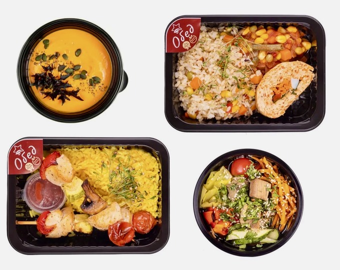 готовая еда, сервис доставки