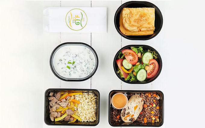 готовая еда, сервис доставки