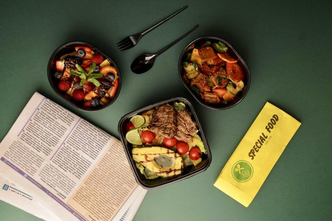 готовая еда, сервис доставки