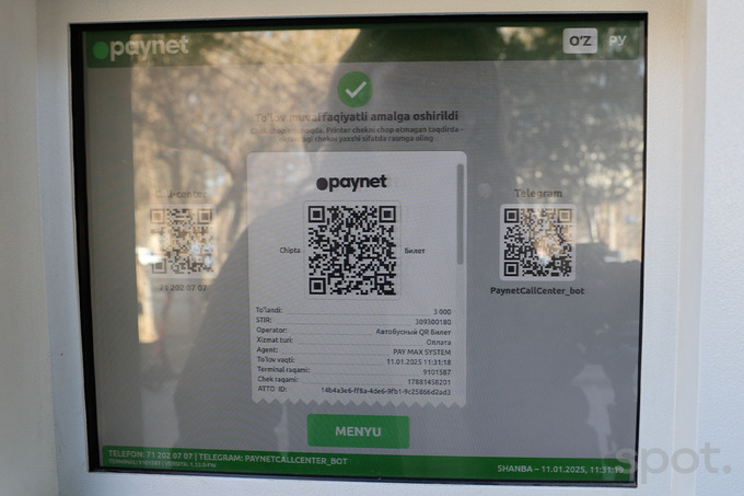 avtobus, jamoat transporti, qo'llanma, qr-chipta, videoqo‘llanma