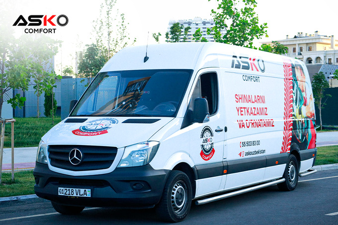 ASKO Comfort: avtoshinalar savdo tarmog‘i ASKO kompaniyasining maxsus loyihasini taqdim etmoqda