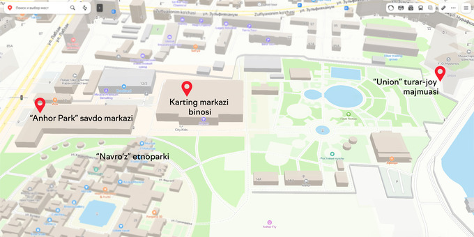 anhor park, navro‘z parki, qurilish, toshkent shahri