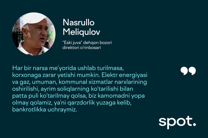 bozor, chorsu, narxlar, patta