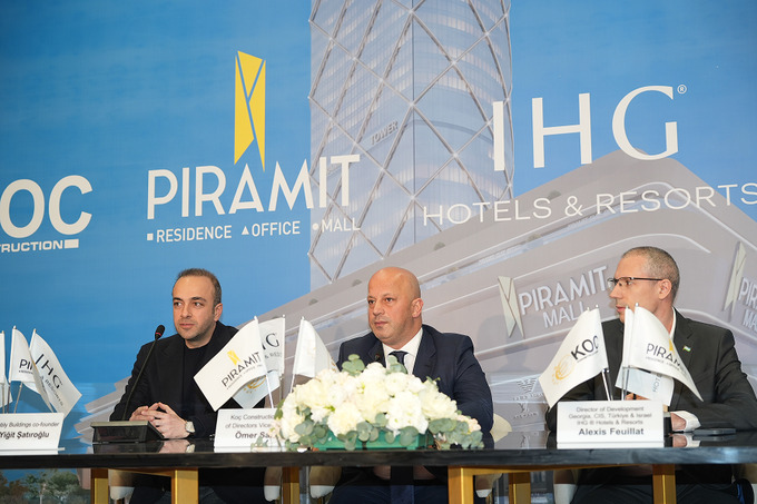 koç construction, piramit, реклама