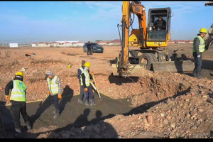 Узбекско-китайский технопарк «Буюк ипак йули» строится в Алмалыке