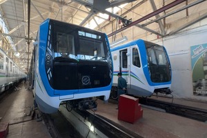 Метрополитен Ташкента пополнился тремя новыми поездами из России
