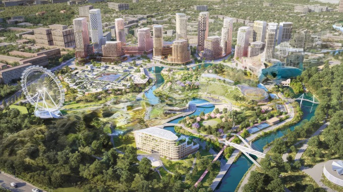 anhor park, навруз парк, строительство