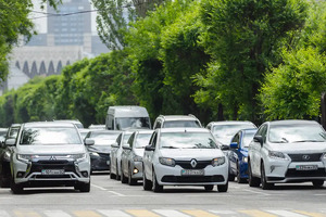 Olmaota shahriga eski avtomobillar kirishi pulli bo‘lishi mumkin