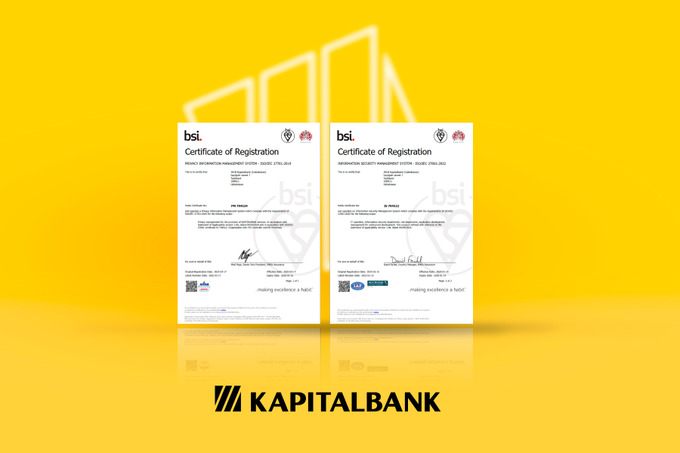 «Капиталбанк» прошел международную сертификацию по управлению информационной безопасностью