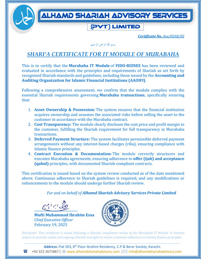 fido biznes, реклама