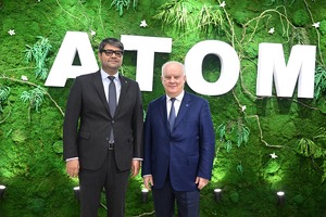 «Узатом» и «Росатом» обсудили перспективы строительства большой АЭС в Узбекистане