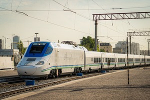 В 2026 году начнут строить высокоскоростную железную дорогу из Ташкента в Самарканд