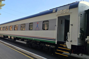 O‘zbekistonda yangi kupe va plaskart yo‘lovchi vagonlari ishlab chiqarildi. Foto