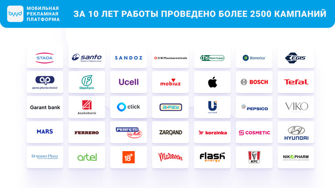 byyd, реклама