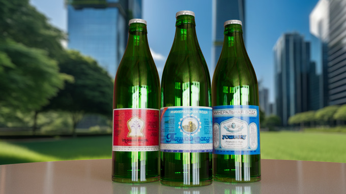 toshmineralsuv bottler, реклама