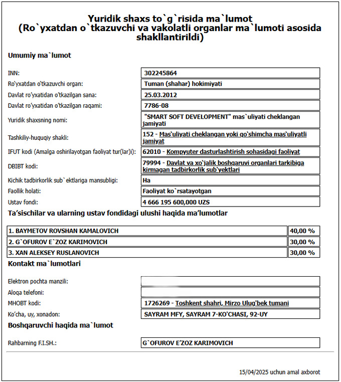 mobil ilova, munosabat, road24, safe road, yhxx
