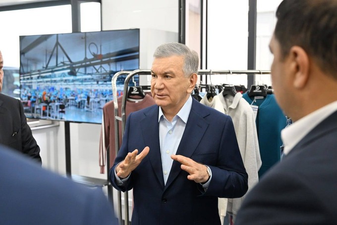 андижан, промышленность, текстиль, шавкат мирзиеев