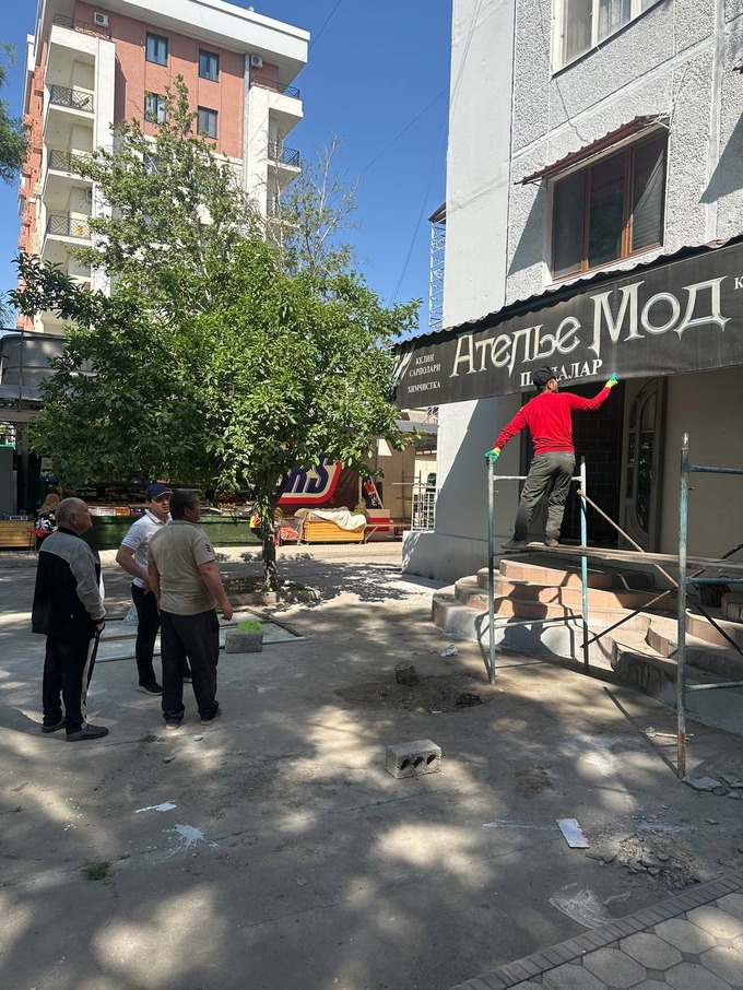 алмазарский район, незаконная реклама, рейд, чиланзарский район