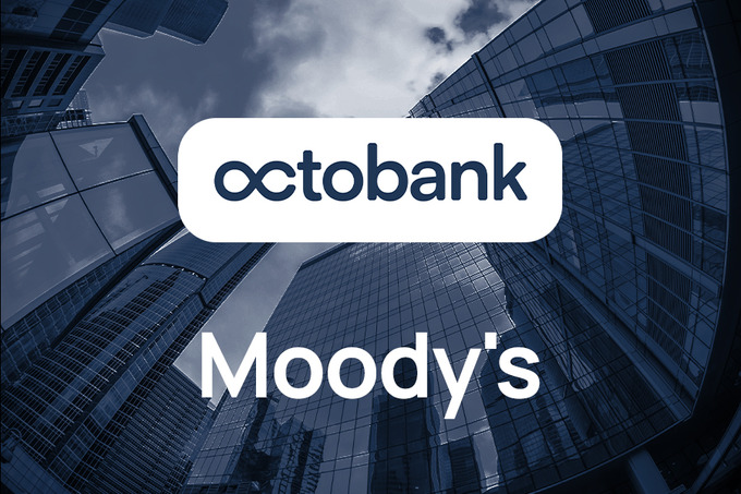 Octobank получил международный кредитный рейтинг Moody’s с прогнозом «стабильный»