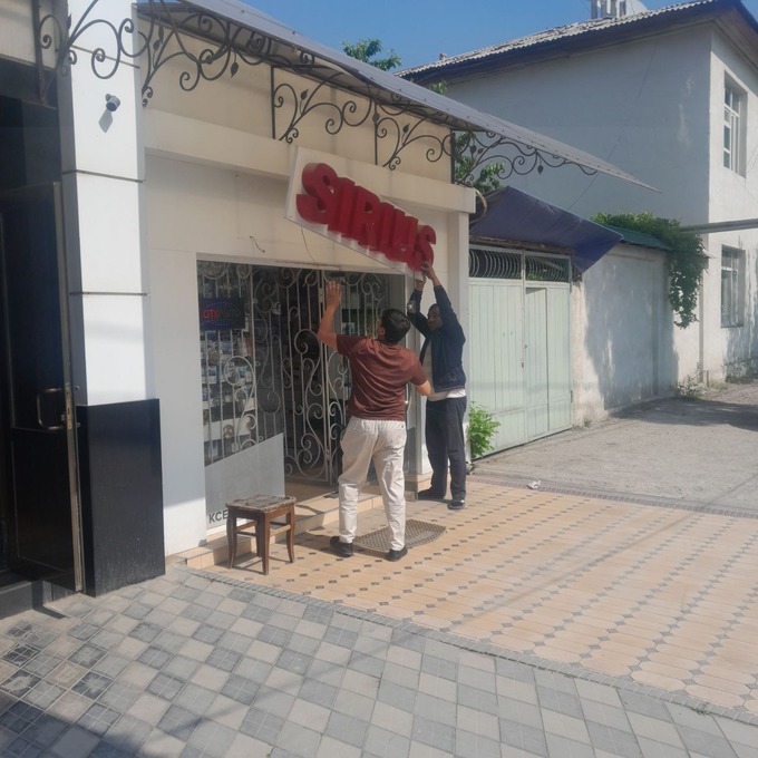 незаконная реклама, рейд, чиланзарский район, шайхантахурский район