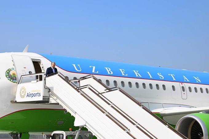 аэропорт андижана, шавкат мирзиеев