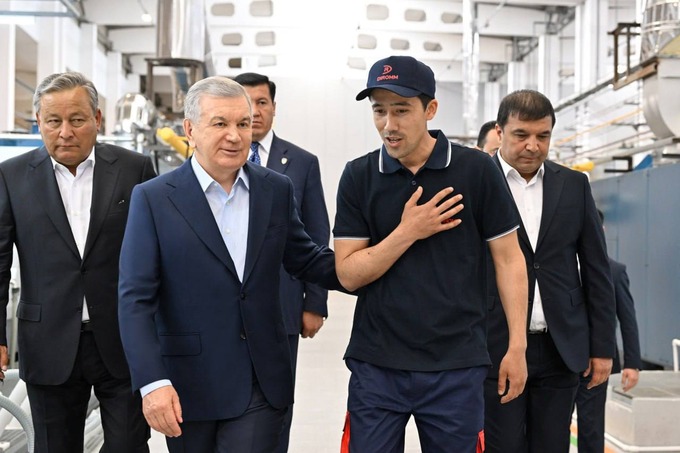 андижан, промышленность, текстиль, шавкат мирзиеев