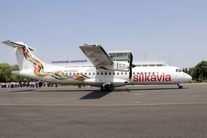 Аэропорт Шахрисабза впервые принял самолет ATR-72 после мартовской реконструкции