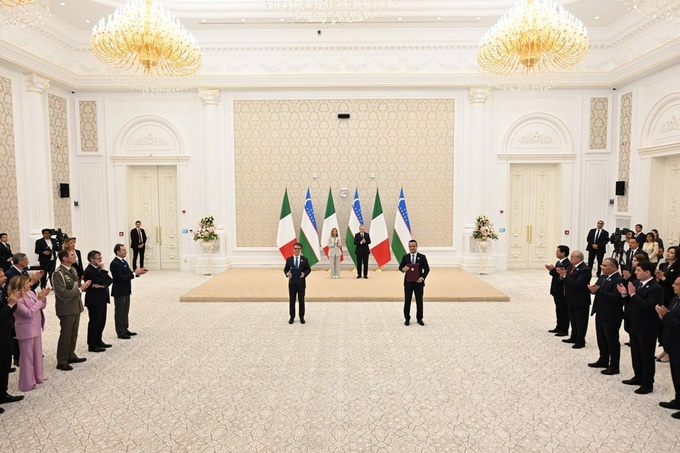 hamkorlik, investitsiya, italiya, jorja meloni, mehnat migratsiyasi, prezident, sanoat, ta'lim