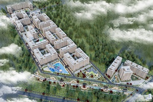 В Сурхандарье начали строить массив «Денау Сити» почти за 1 трлн сумов. Фото