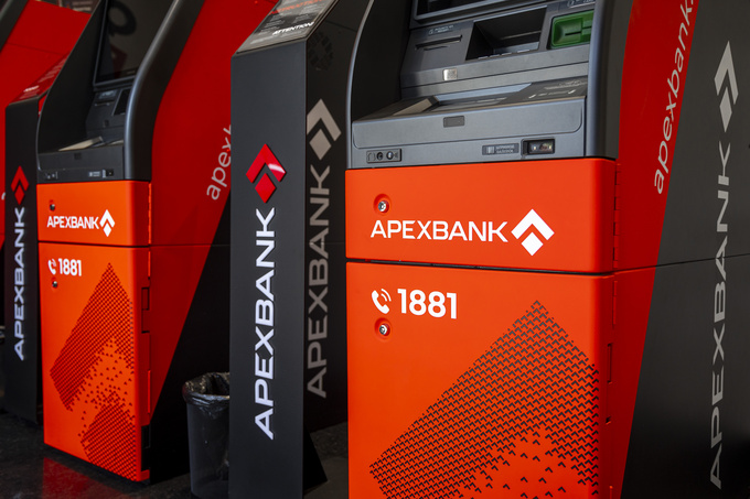 apex bank, реклама