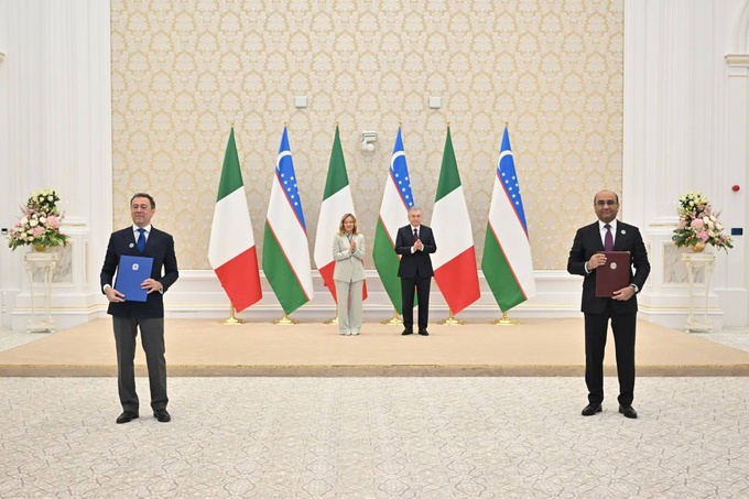 hamkorlik, investitsiya, italiya, jorja meloni, mehnat migratsiyasi, prezident, sanoat, ta'lim