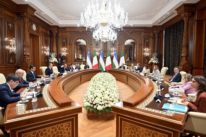 hamkorlik, investitsiya, italiya, jorja meloni, mehnat migratsiyasi, prezident, sanoat, ta'lim