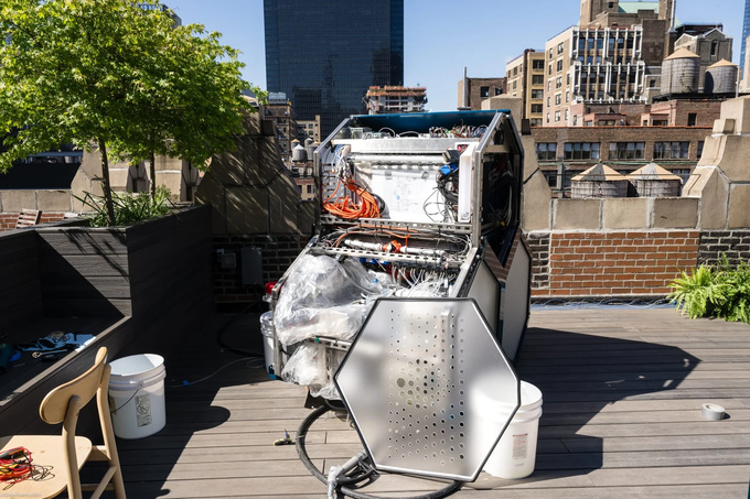 aircela, benzin, karbonat angidrid, qurilma, sintez