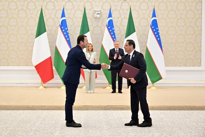 hamkorlik, investitsiya, italiya, jorja meloni, mehnat migratsiyasi, prezident, sanoat, ta'lim