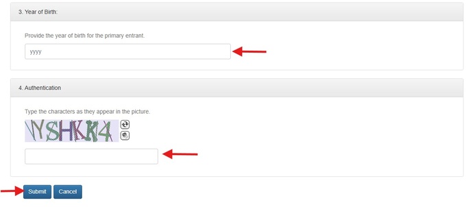 green card, lotereya, qo'llanma